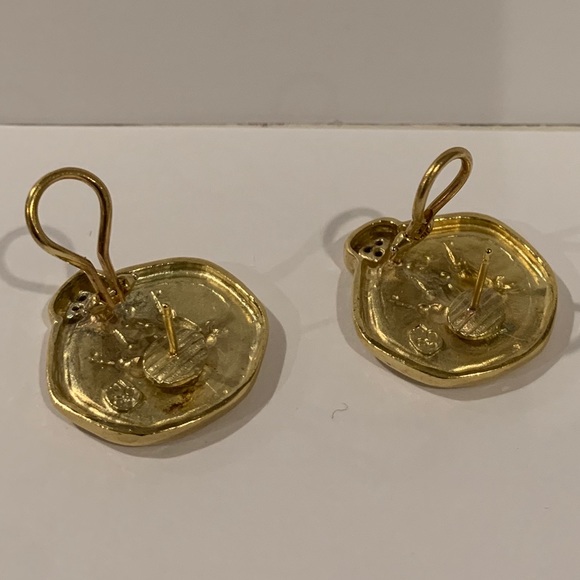 18 karat gold earrings by SeidenGang - Picture 3 of 4